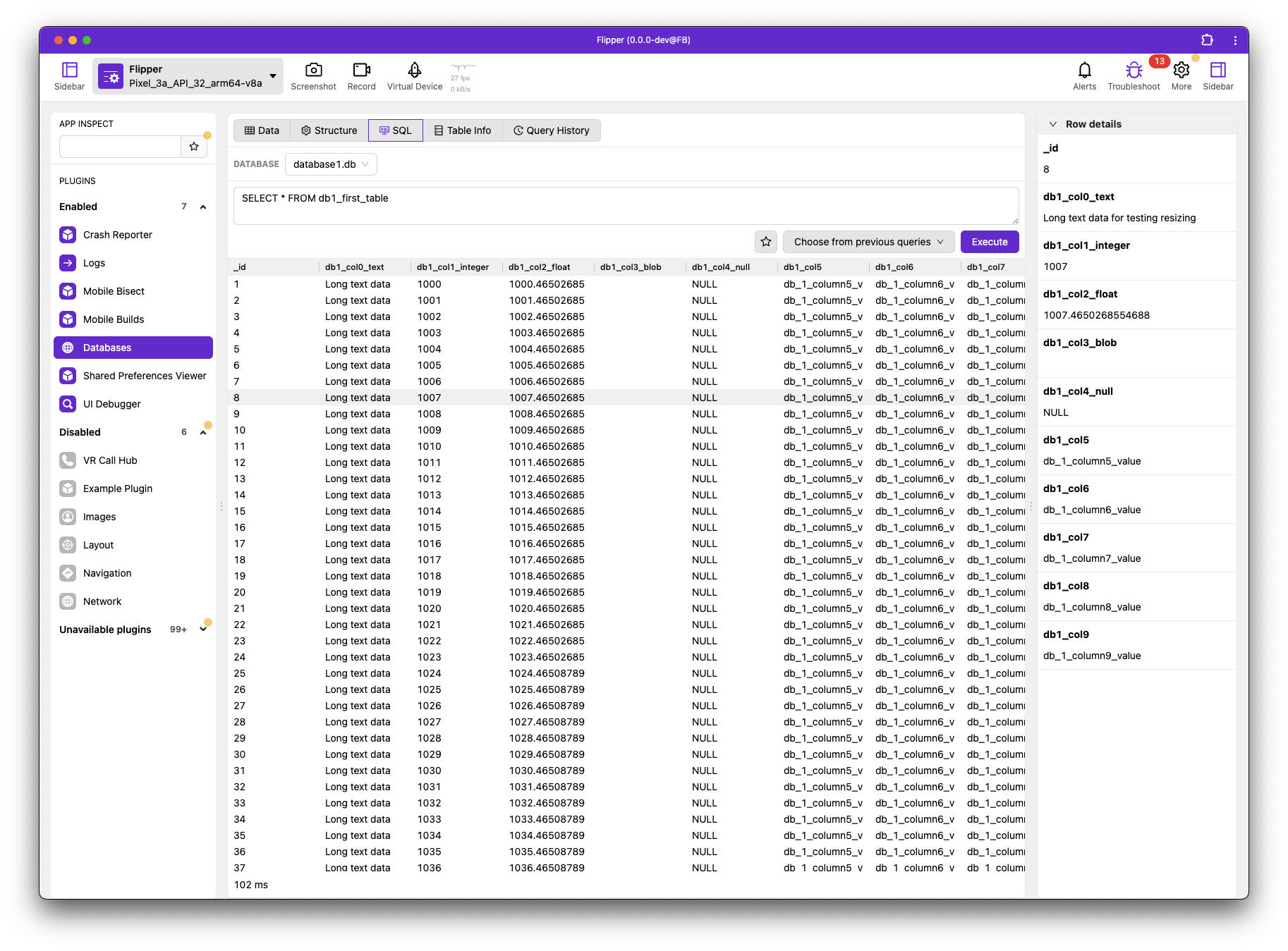 Databases Plugin 2